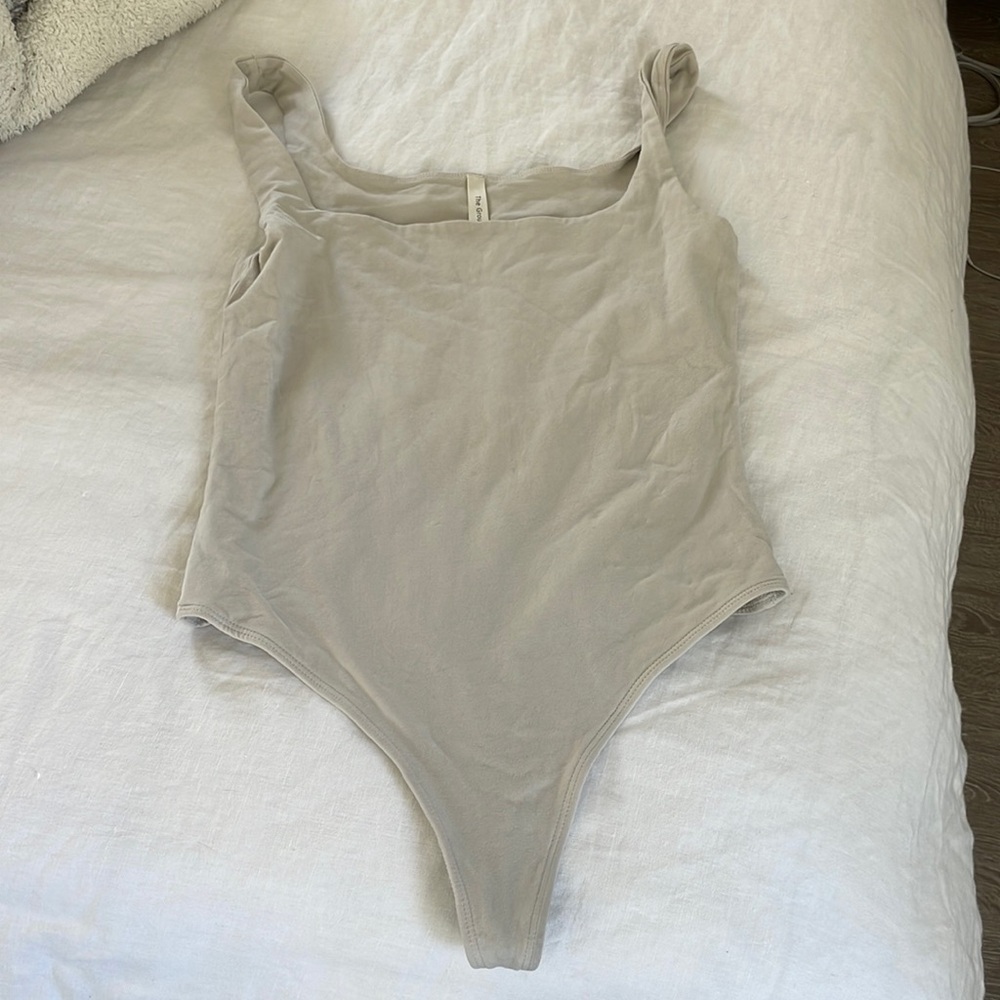 Square neck babaton body suit